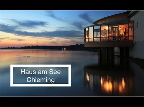 Explore via rented paddleboat or rowboat, or walk, cycle, or even rollerblade along one of the paths that circle the lake. Haus am See - Chieming - YouTube