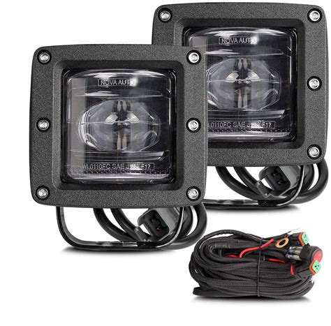 Led pods, 400w 6000k led work light bar flood spot beam offroad 4wd suv driving fog lamp for truck 4x4 tractor utv atv boat, 2pc. Led Driving Fog Lights Osram | Keepyourmindclean Ideas