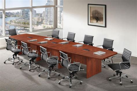 Boat Shaped Conference Room Table And Chairs Set Pl Laminate By
