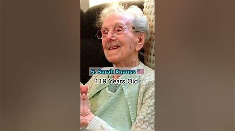 Top 10 Oldest People In The World Youtube