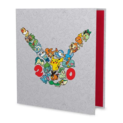 Party essentials to home decor; Pokémon 20th Binder | Pikachu | 3-ring card binder
