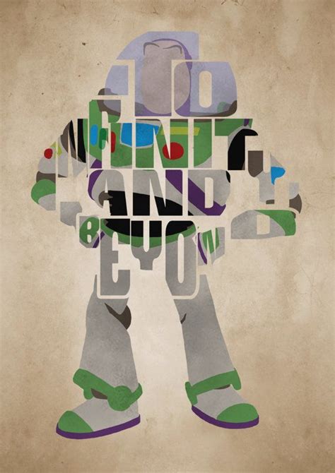 Buzz Lightyear Toy Story Poster Minimalist By Geekspeakprints Disney