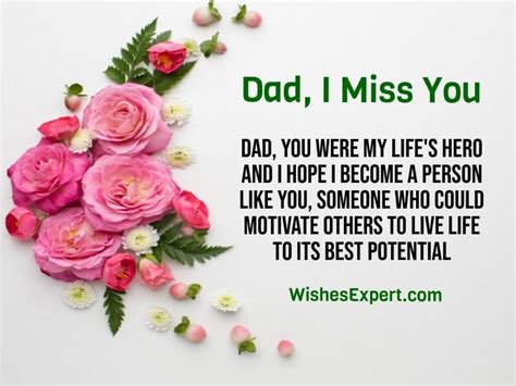 45 I Miss You Dad Quotes And Messages