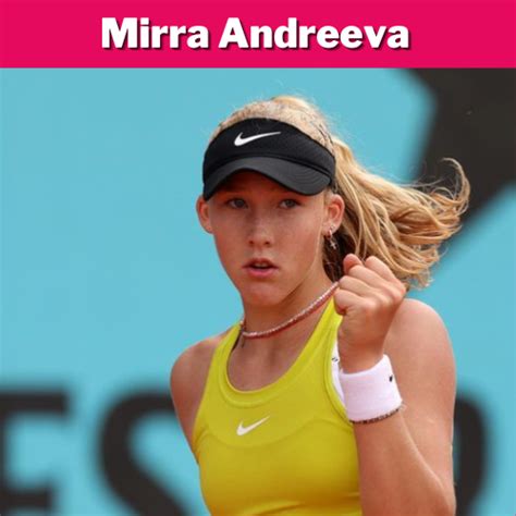 Mirra Andreeva The Rising Russian Tennis Sensation