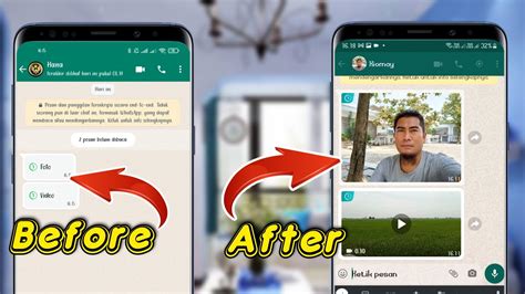 Cara Simpan Foto dan Video WA Yang Dikirim Untuk Sekali Lihat - YouTube