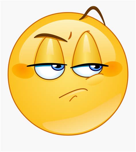 Disgusted Emoji 267 Decal Emoticon Free Transparent Clipart