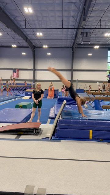 Gymnastics Training Center On Instagram Front Handspring Vault Progression Vault