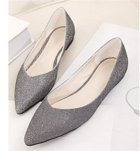 Size 35 39 Brand New Sexy Ladies Cute Ballet Pointed Toe Low Heeled