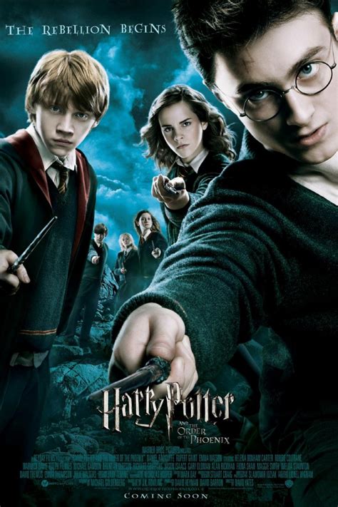 Thus, this is the last film in the series that would maintain a pg status in the uk. Harry Potter and the Order of the Phoenix (2007 ...