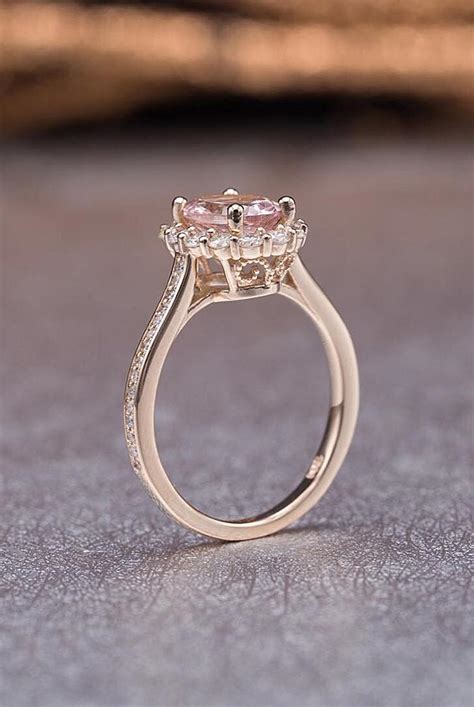 Rose gold engagement rings are trendy in the bridal world. 18 Unique Engagement Rings In Rose Gold | Oh So Perfect Proposal