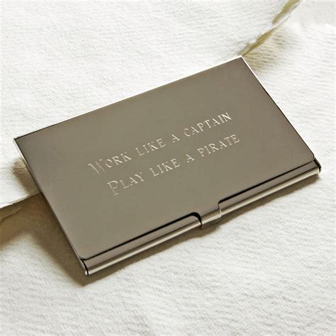 Check spelling or type a new query. Personalised Business Card Holder By Highland Angel | notonthehighstreet.com