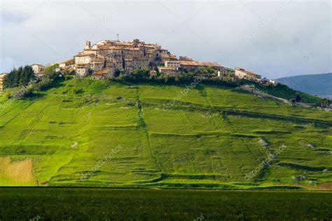 Castelluccio Of Norcia Italy Stock Photo By ©fotografiche 9269008
