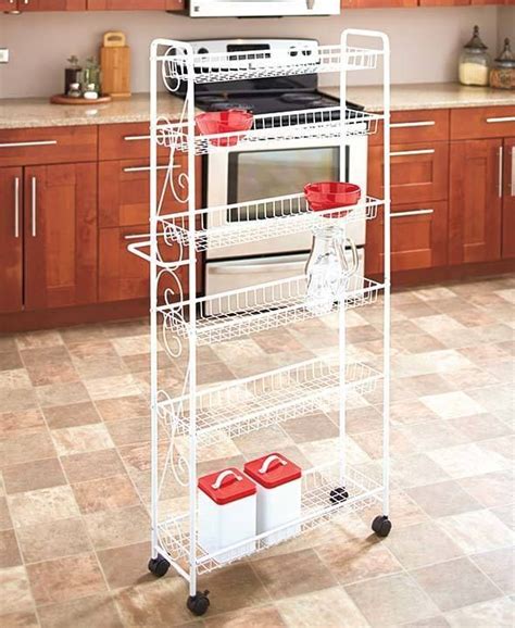 Get the best deal for spice racks from the largest online selection at ebay.com. Rolling Slim Pantry Organize Holder Kitchen Spice Storage ...