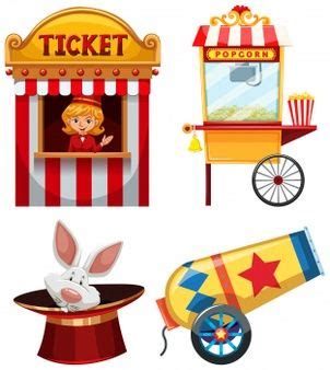 Download Circus, Fun Fair, Amusement Park Theme Template for free | Amusement park, Fun fair ...
