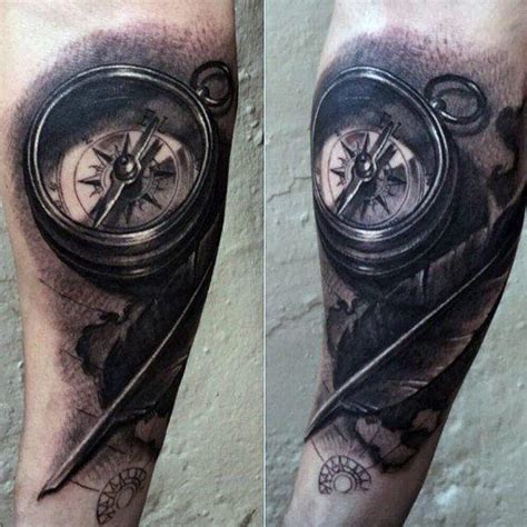 110 Best Compass Tattoo Designs Wild Tattoo Art