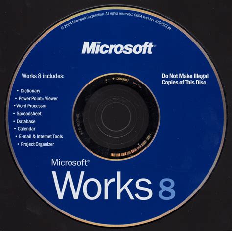 Microsoft Works 8 Microsoftx10 6833392004 Free Download Borrow