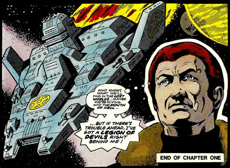 Dan Dares Space Fortress By Dave Gibbons Rimaginarystarships