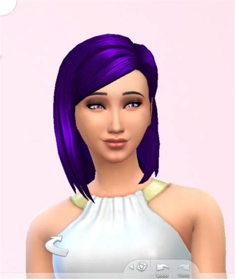Sims 4 Hairs Stars Sugary Pixels Purple Hair