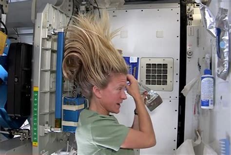 Washing Your Hair In Space Hair Nasa Astronauts History Videos