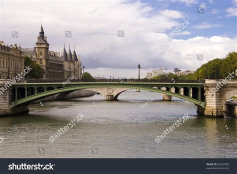 Along with the bridge, their proposal includes construction of an expressway to be build along the last august, governor kay ivey declared the mobile river bridge and bayway project 'dead,' after. Paris Bridge Over River Seine Stock Photo 66337090 ...