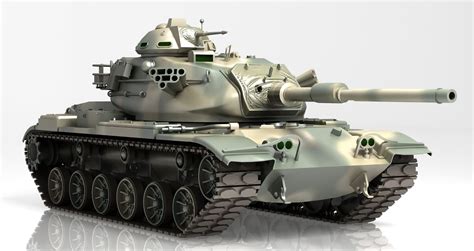 Gun Tank M60 Patton Iv 3d Model In Tank 3dexport