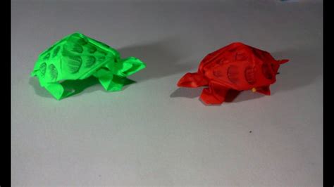 How To Make Origami Turtle Robert J Lang Youtube