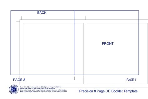 Booklet Template Printable