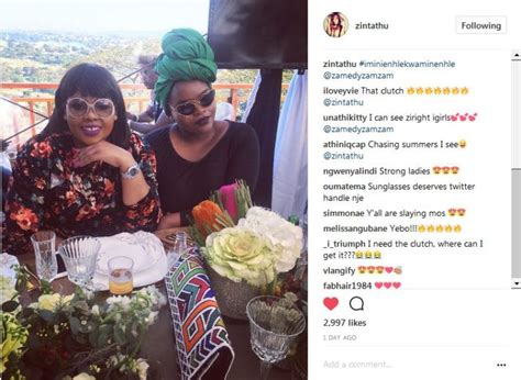 Minnie Dlamini Is Married See Pics From Her Membeso Okmzansi