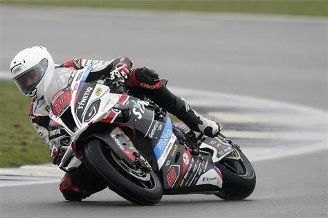 brookes ends silverstone test fastest as bennetts bsb season opener now beckons motorcycle news