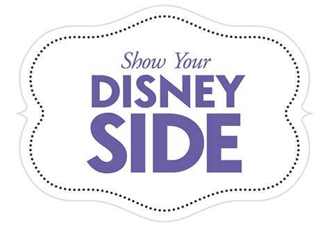 First Look Show Your Disney Side Disney Parks Blog