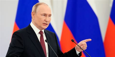 Putin Swipes At Us In Hostile Speech Amid Annexation Of Ukraine Says
