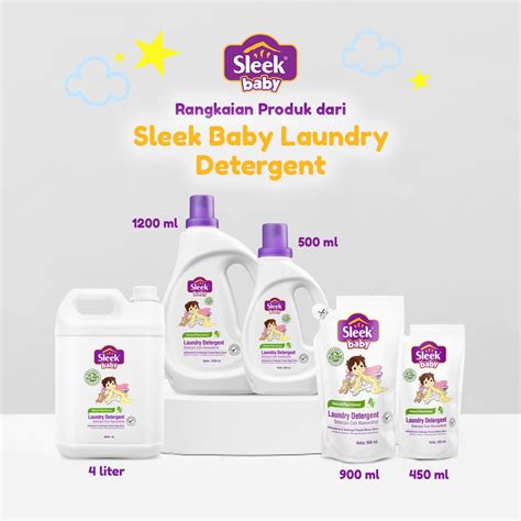 Jual Sleek Baby Laundry Detergent Botol 1200ml Keperluan Binatu