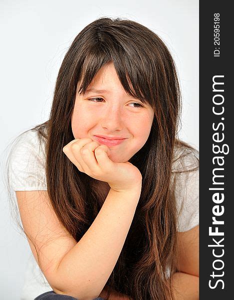 Teen Model Sad Girl Crying Free Stock Images And Photos 20595198