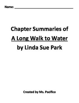 Maybe you would like to learn more about one of these? A Long Walk to Water Chapter Summaries with Comprehension ...