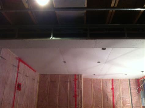Drywall Always Starts With The Ceiling Carpentry Drywall Custom