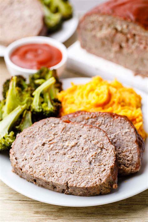 Easy 7 Ingredient Paleo Meatloaf With Bacon Ermahgerd Paleo Grubs