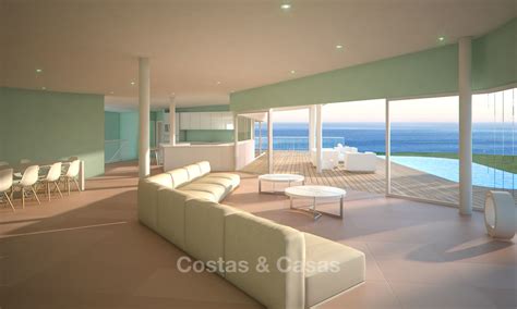 Unieke Moderne Villa Te Koop Met Zeezicht Benalmadena Costa Del Sol