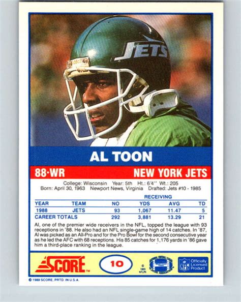 Keywords player name set name acc#. (HCW) 1989 Score NFL Football Cards Mint Set Break 1-250 - You Pick | eBay