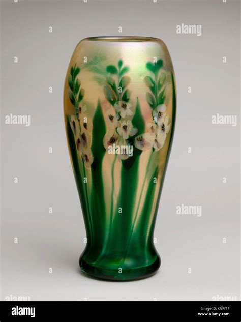 Vase Designer Designed By Louis Comfort Tiffany American New York 1848 1933 New York Maker