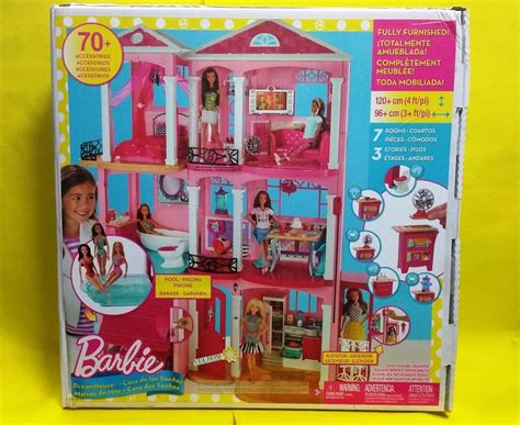 De los sueños,casa de barbie de juguete. Barbie Casa De Los Sueños Mattel - $ 2,855.00 en Mercado Libre