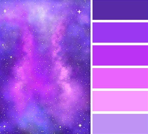 Space Color Palette Diy
