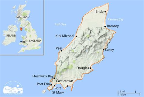 This map was created by a user. Isle of Man Walking Holidays | Isle of Man Coastal Path ...