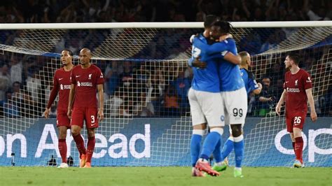 Liverpool Fue Goleado Por Napoli En Su Debut En La Champions League Rpp Noticias