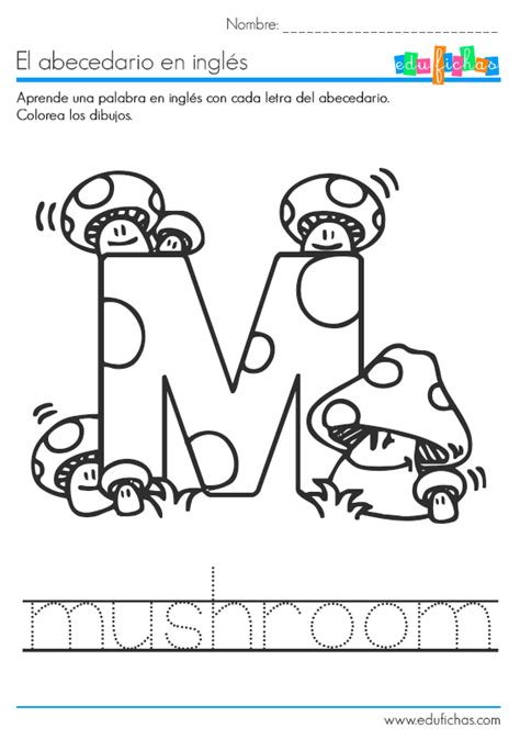 Te ofrecemos un alfabeto para imprimir con el dibujo y palabra en inglés de los animales cuyo nombre empieza por este letra. El abecedario en inglés. Fichas educativas infantiles gratis