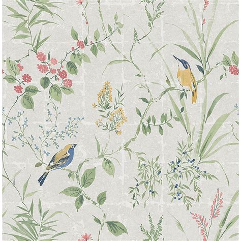I'm bummed for the people who had to back out of the first contract, i know they really loved it. Beacon House Imperial Grey Garden Chinoiserie Wallpaper ...
