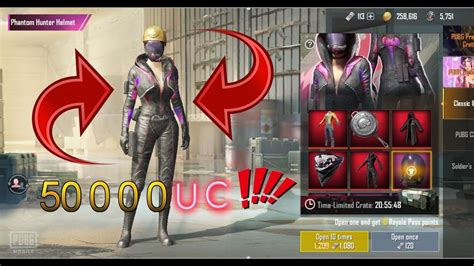 Pubg Mobile Crate Opening 50 000 Uc And No Suite YouTube