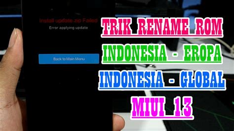 Sukses Pindah ROM Dari ROM Indonesia MIUI 13 Ke ROM Global Eropa MIUI