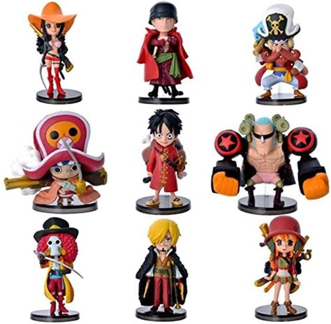 Buy Stylish Mini Model Of One Piece Nine Figure As A Set 9pcsset