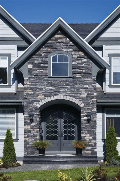 Stone exterior houses stone houses house exteriors boral cultured stone boral stone ledge stone fireplace corner fireplaces manufactured stone veneer brown brick. Country Ledgestone in 2020 | Stone front house, Fireplace ...