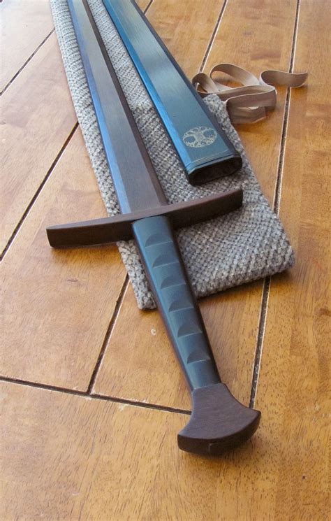 Hardwood Panacoco Training Sword And Scabbard Wood Sword Wooden